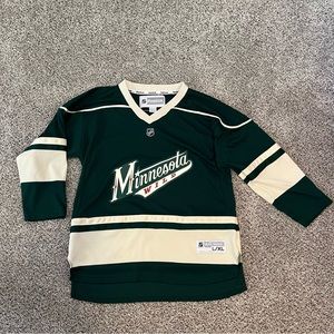 Minnesota Wild Youth Reebok Jersey